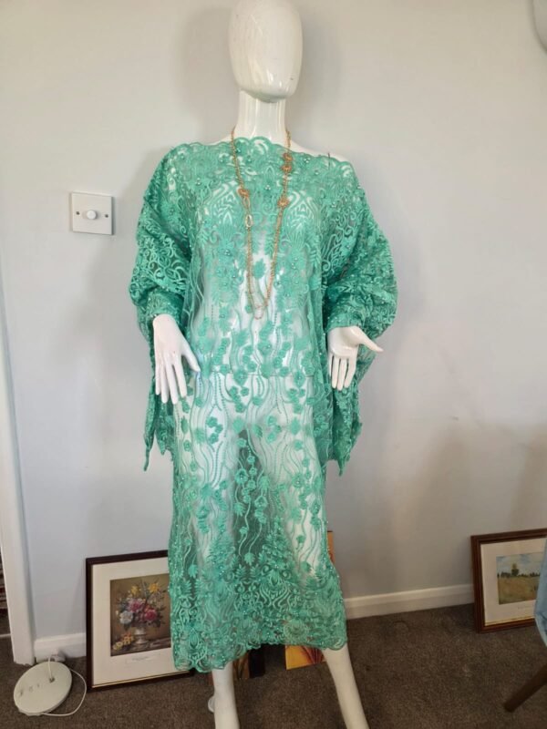 Mint Royale Embroidered Lace Kaftan